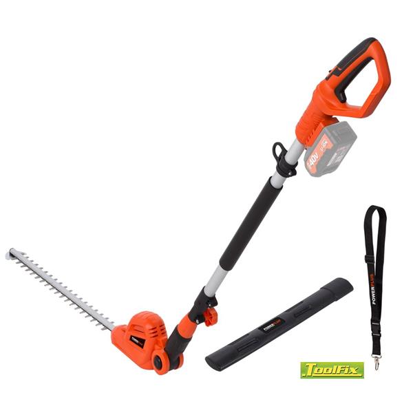 Powerplus40v Pole Hedge Trimmer 600MM (Bare Unit)