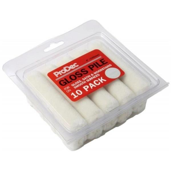 ProDec4in Gloss Pile 10 Pack Mohair Sleeves