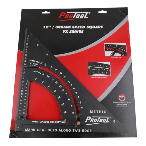 Protool300MM Speed Square With Adjustable Arm PTRS2000