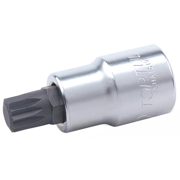 Toptul3/8"Drive spline bit socket satin (M5-M10)