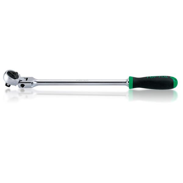 ToptulCJKN0818 Swivel Long Flexible Ratchet Handle 1/4"