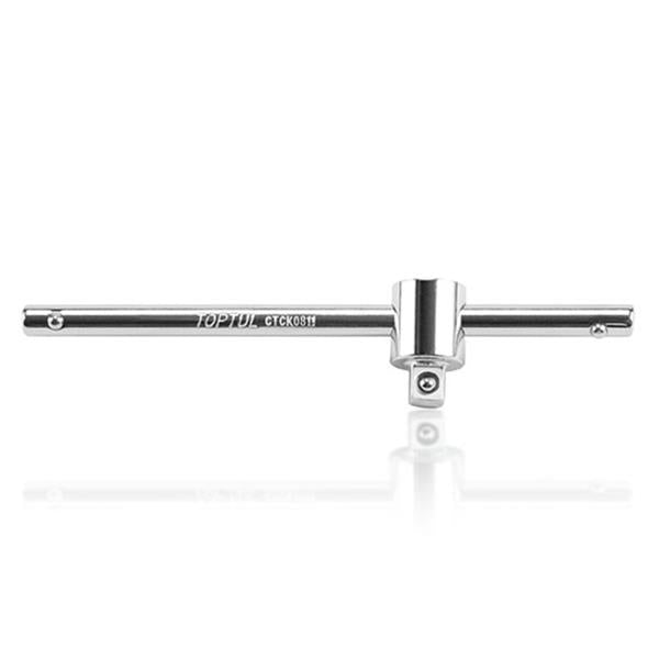 Toptul3/8"Dr Sliding T-handle Satin 200mm