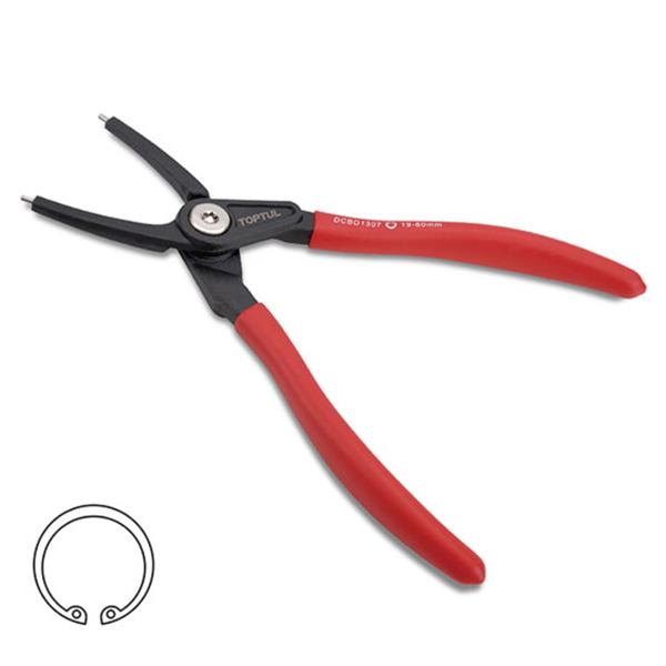 ToptulStraight Circlip Pliers (int ring) 7" 19-60mm