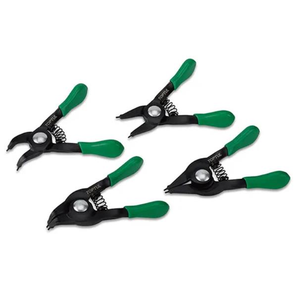 ToptulMini Circlip Pliers Set 4pc