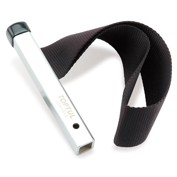 ToptulOil filter remover nylon strap 1/2"Dr 150mm