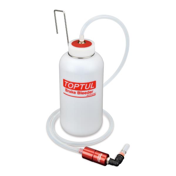 ToptulBrake bleeder valve w/reception bottle