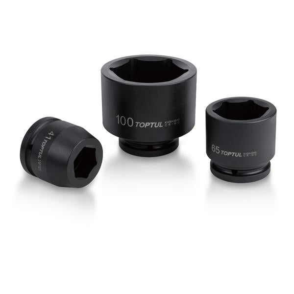 Toptul1"Dr Impact Socket 6pt (22-95mm)