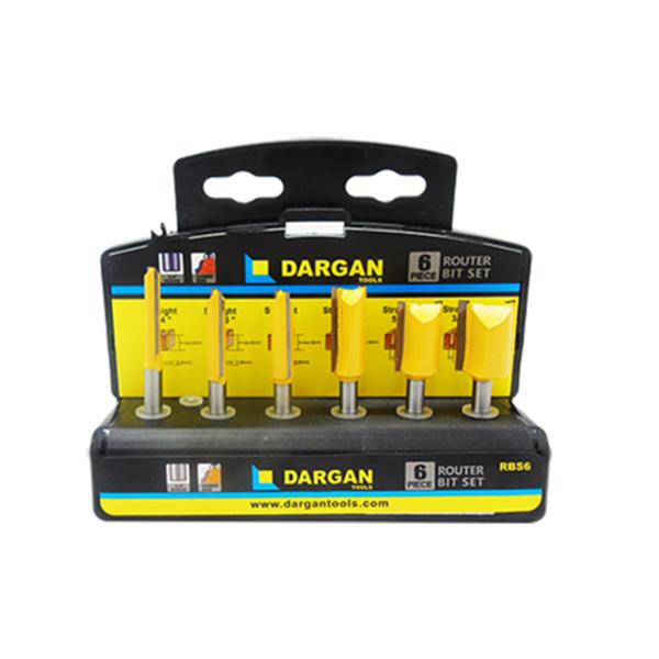Dargan6pce Router Bit Set ÃƒÂ¢Ã¢â€šÂ¬Ã¢â‚¬Å“ Carbide tip