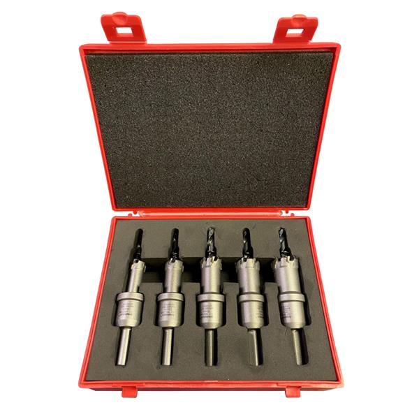RotabroachRHSKIT1 TCT Short (25mm) Metal Holecutter Kit - 5pc