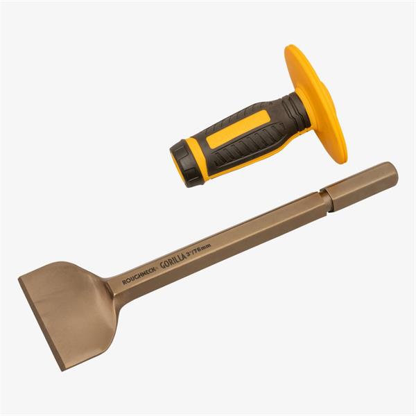 RoughneckGorilla Brick Bolster with Hand Guard 102 x 279mm (4" x 11") 31-927