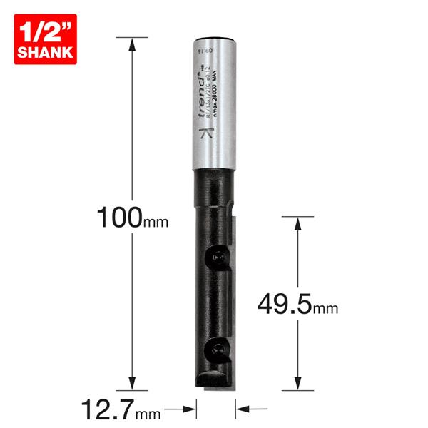 TrendPro Rota-Tip straight 12.7mm diameter RT/13X1/2TC