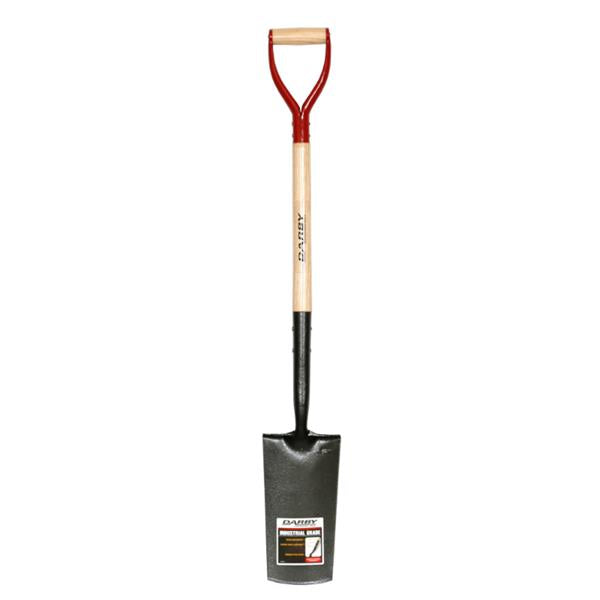 DarbyS101DMYD Forged Irish Steel Spade D Grip