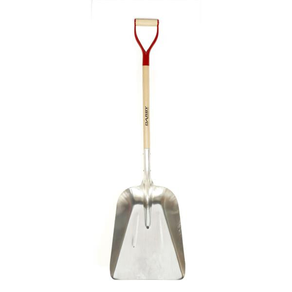 DarbyS409DMYD Aluminium Grain Shovel Steel D-Grip