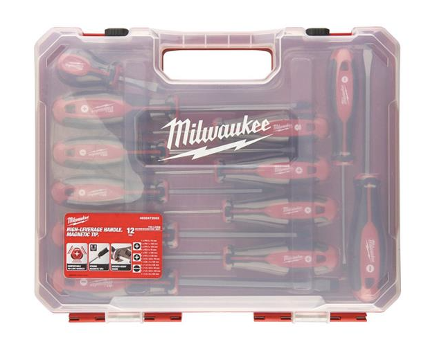 Milwaukee 4932472003 12 Piece Trilobe Screwdriver Set in Case