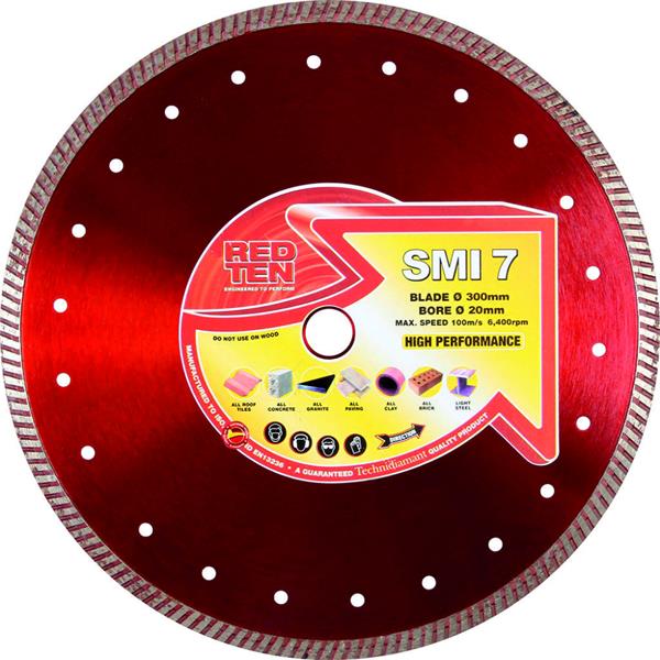 DartRed Ten 300mm (12") Diamond Blade SMI-7