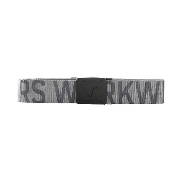 Snickers9004 1858 Logo Belt - Grey/Steel Grey