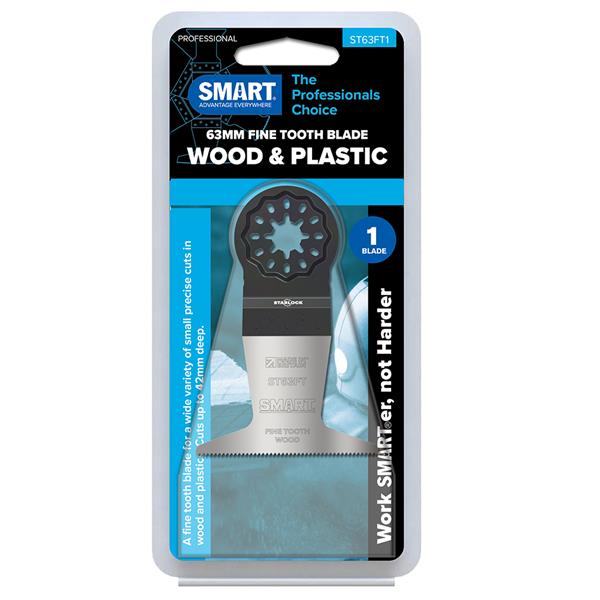 SmartST63FT1 Starlock 63Mm Fine Tooth Wood Blade
