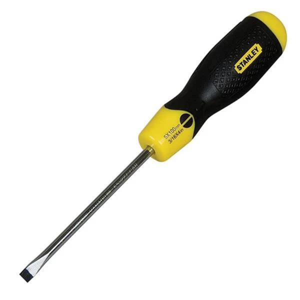 StanleyCushion Grip Screwdriver Flared Tip 5.5 x 100mm