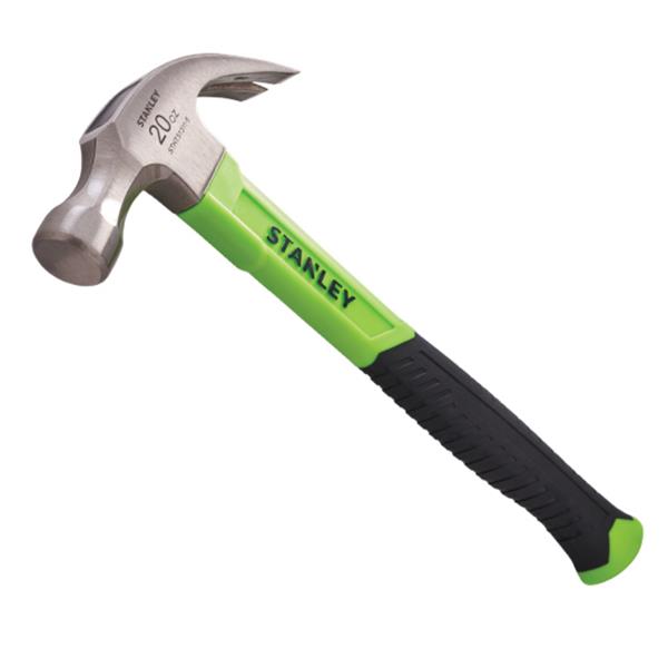 Stanley567g (20oz) Hi-Vis Claw Hammer