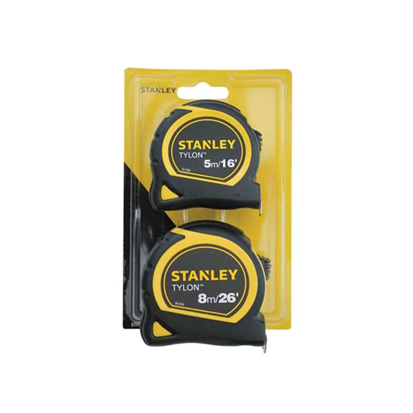 StanleySTHT9-98985 Tylon Twin Pack Measuring Tape (5m | 16') & (8m | 26')