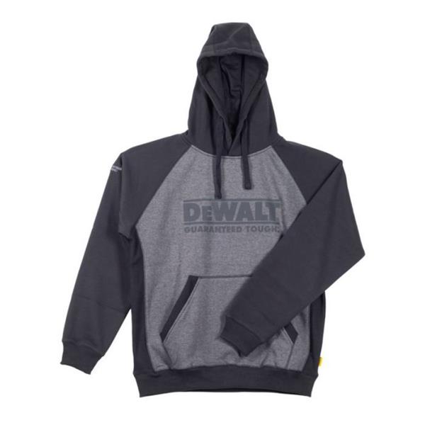 DewaltStratford Grey Marl Hooded Sweatshirt - Black/Grey