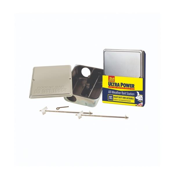 The Big CheeseUltra Power All-Weather Bait Station Steel