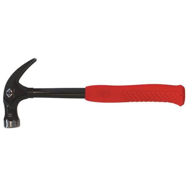 CKSteel Claw Hammer High Visibility 16oz T4229 16