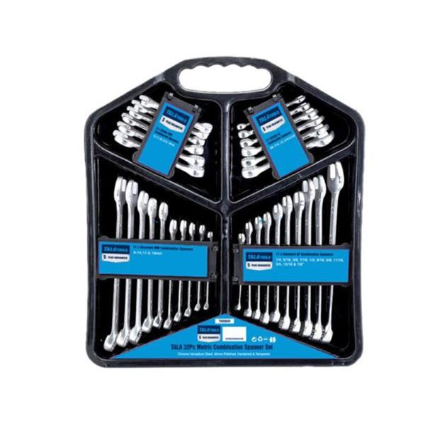 Tala32 Pce Metric/Imperial Combination Spanner Set TA69849