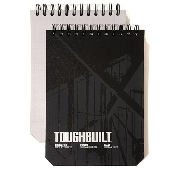 Toughbuilt2 Pack Grid Notebooks - Large TB-56-L-2