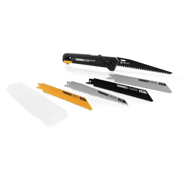 ToughbuiltFolding Jab Saw + 4 Blades TB-H4S5-23FU