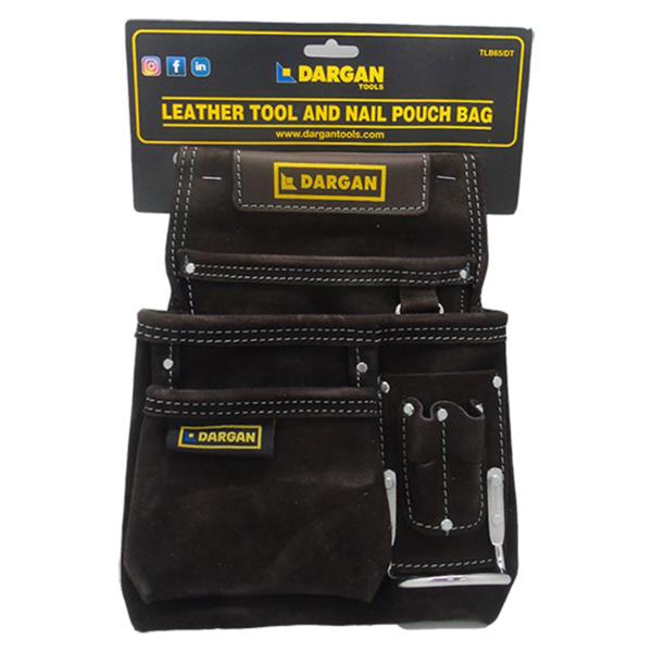 DarganProfessional Leather Nail &Tool Pouch