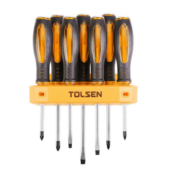 Tolsen7pcs Go-Through Screwdriver Set 20195