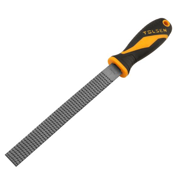 TolsenFile Wood Rasp Flat + Handle 200mm 32021