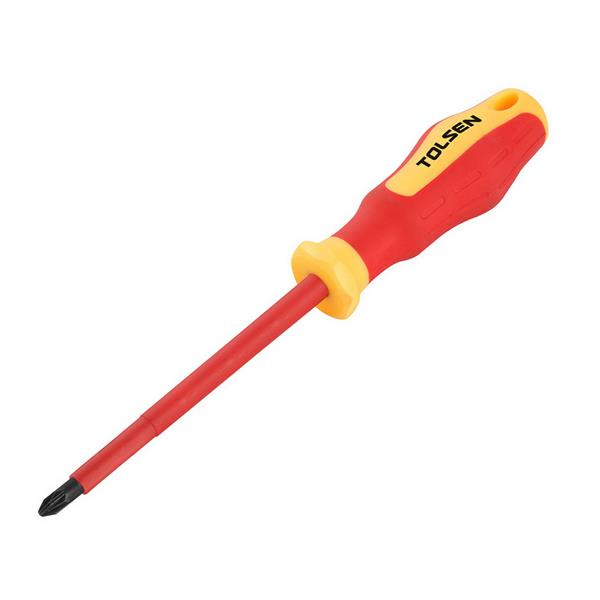 TolsenVDE Screwdriver Pz2 x 100mm 38011