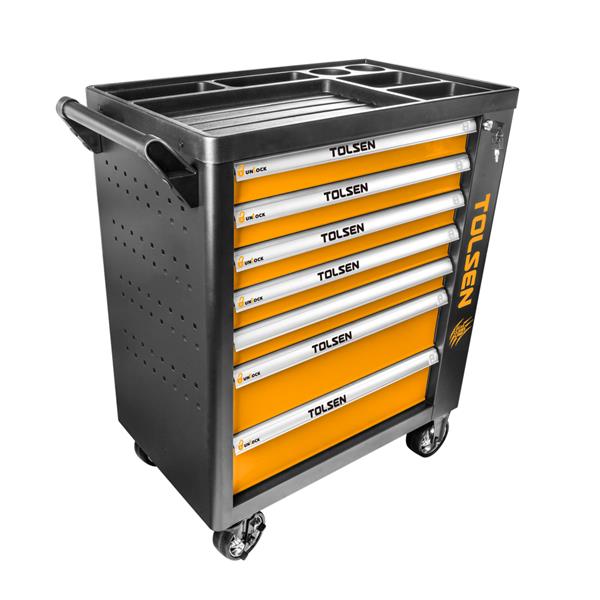 Tolsen7 Drawer Industrial Roller Cabinat 80317