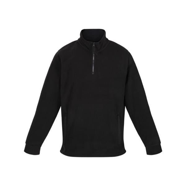 RegattaTRA510 Thor Overhead Half Zip Fleece - Black