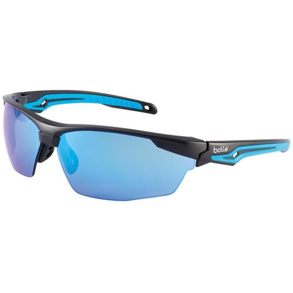 BolleTRYOFLASH Tryon Safety Glasses - Blue Flash Lens