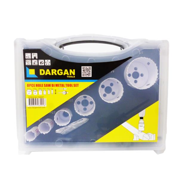 Dargan8pce Bi-Metal Holesaw Set