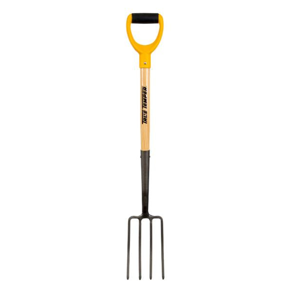 True TemperTTW-BF Border Fork Wood Handle D Grip