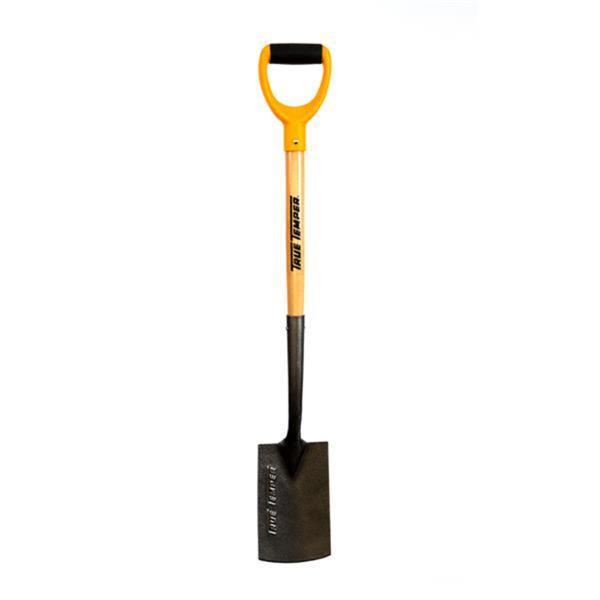 True TemperTTW-BS Border Spade Wooden D Handle