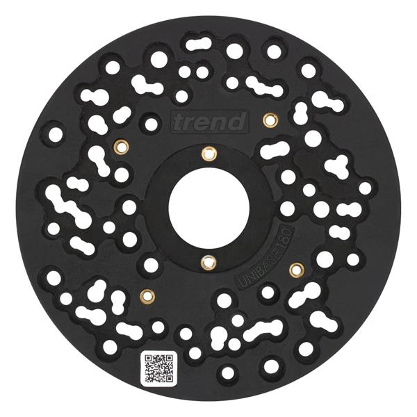 TrendUNIBASE/180 - 180mm Universal Plunge Router Sub-Base