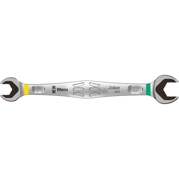 Wera6002 Joker Double Open End Spanner 10x13mm