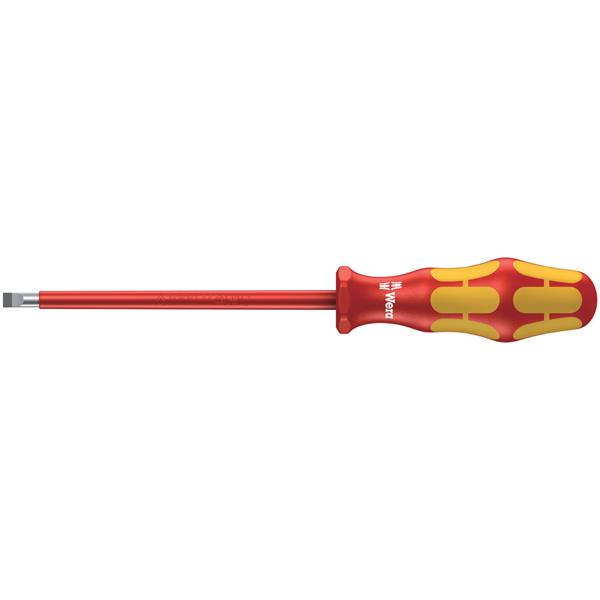 Wera160 i VDE insulated slot screwdriver, 1.0 x 5.5 x 125 mm