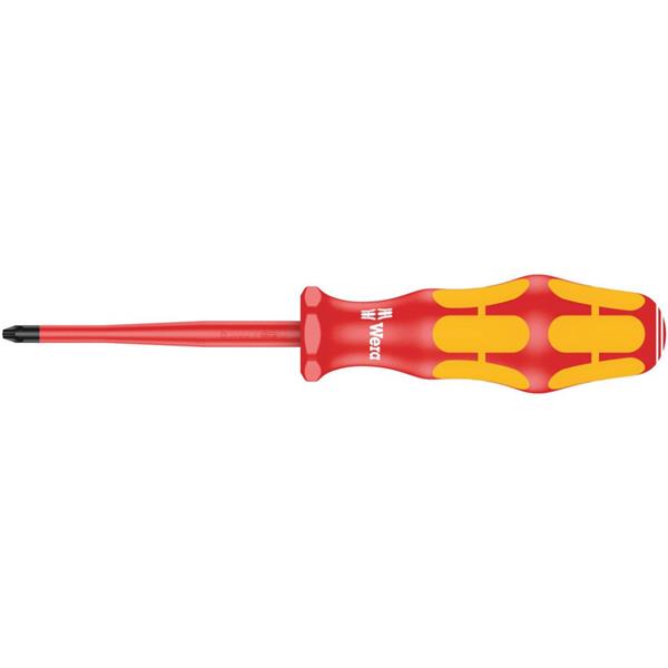 Wera162 iS PH1 VDE Insulated screwdriver with reduced blade diameter for Phillips screws