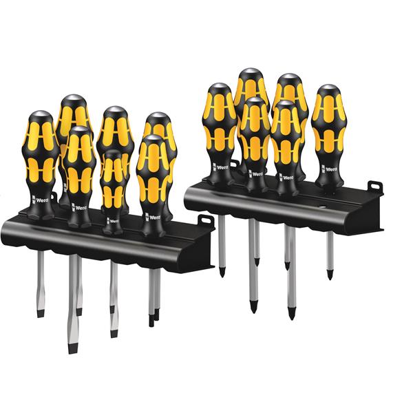 WeraBig Pack 900 Screwdriver set Kraftform and rack