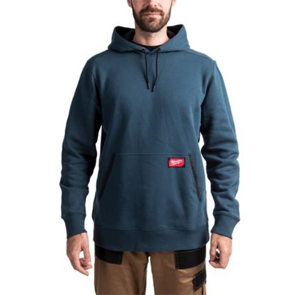 Milwaukee Work Hoodie Mid Weight - Blue