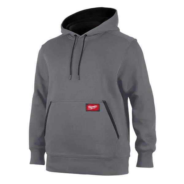 Milwaukee Work Hoodie Mid Weight - Grey