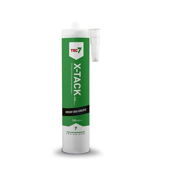 Tec7X-Tack7 Instant Grab Adhesive 290ml - White