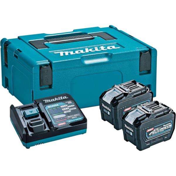 MakitaXGT Power Source Kit (2x8Ah Batteries+ DC40RA-240V Charger)