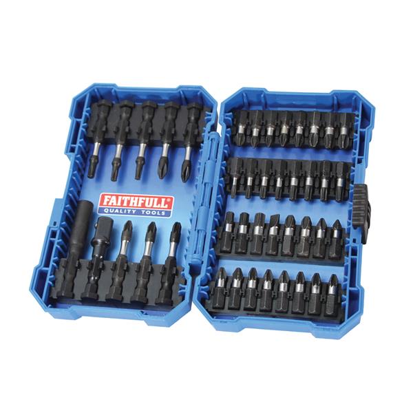 Faithfull42 Piece Impact Bit Set FAISBSET42IM